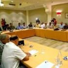 UGT y agentes económicos y sociales durante el encuentro en el que trataron el tema del azúcar