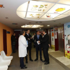 Decoración de la planta de Pediatría del Hospital de León.