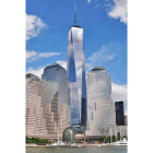El One World Trade Center, edificado en la zona cero de Nueva York.