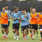 La selección adelantó su entrenamiento a la mañana para poder ver en directo la final de la NBA.