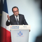 El presidente francés, François Hollande.