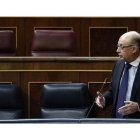 Montoro, este miércoles, en el pleno de control al Gobierno, en el Congreso.