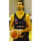 Fernández Riol, con el número 7 de la camiseta que luce en los Worcester Wolves donde está firmando los mejores registros de su trayectoria como jugador.