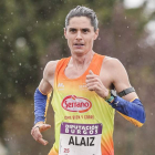 El leonés Roberto Aláiz firmó una carrera sobresaliente en el Cross de Lasarte. SPORTMEDIA