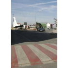 La entrada al aeropuerto y la base militar se reformará con una glorieta