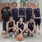 Formación del equipo del Colegio Agustinas que milita en la categoría júnior masculino