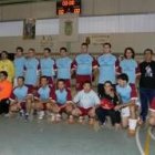 Formación del equipo del Carflor La Virgen que milita en la 2.ª División Nacional Masculina