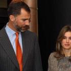 Don Felipe y doña Letizia, en su última visita a León, en septiembre del año pasado.