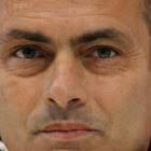 Mourinho en la rueda de prensa que ofreció ayer.