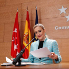 La presidenta de la Comunidad de Madrid, Cristina Cifuentes. EFE