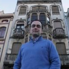 Roberto Martínez del Río, autor del proyecto de museo, visitó La Bañeza esta Semana Santa