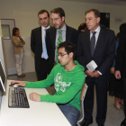 Los consejeros Silván y Mateos, ayer durante la exposición del programa.