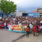 Una de las concentraciones para exigir la ambulancia.