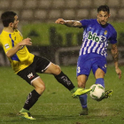 A diferencia del partido de Vigo, Ríos Reina jugó como lateral izquierdo, aunque también se prodigó en el ataque. L. DE LA MATA