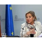 La vicepresidenta de la Junta, Rosa Valdeón, en una imagen de archivo