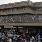 Vista del hospital público GMCH en Chandigarh (India), el 17 de agosto