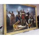 El cuadro titulado ‘Ejecución de los comuneros de Castilla’ (1860) es un óleo del pintor romántico Antonio Gisbert. R. GARCÍA