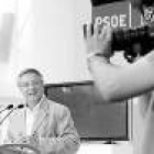 José Blanco, durante la presentación del nuevo canal web