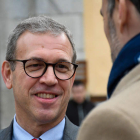 El consejero de Industria, Comercio y Empleo, Mariano Veganzones, en un acto oficial. PABLO MARTÍN