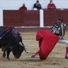 Ponce el pasado domingo en la Plaza de Toros de León. FERNANDO OTERO