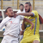 Isaac Aketxe consiguió el fruto a su extraordinario trabajo sobre el campo al anotar los dos goles de su equipo.