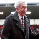 El mítico portero inglés Gordon Banks, autor de la mejor parada de la historia, en marzo del 2017.