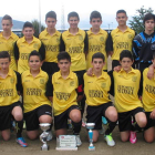 Formación del San Andrés, campeón juvenil.