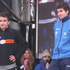 Raúl Celada (d) acumuló un podio más con el Nacional de cross.