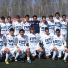 Formación del equipo de la Cultural, campeón de la 1.ª División Provincial Cadete.
