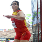 La discóbola berciana Sabina Asenjo. ROBICHON