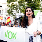 La candidata de Vox a la Presidencia de la Comunidad de Madrid, Rocío Monasterio.
