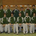 Formación del Universidad de León que milita en el grupo BB de la 1.ª División Nacional Masculina