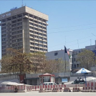 La sede del Ministerio de Información y Tecnología en Kabul, Afganistán.