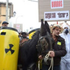 Los convocantes de la manifestación también rechazan el silo nuclear en Tierra de Campos.