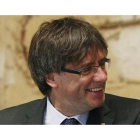 El presidente de la Generalitat de Cataluña, Carles Puigdemont.