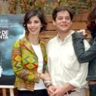 Tres de los intérpretes principales de la cinta, Maribel Verdú, Jorge Sanz y María Barranco