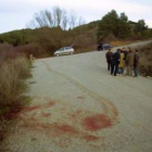 Rastro de sangre del joven asesinado en diciembre del 2000 en La Candamia.