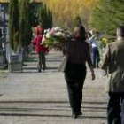 El cementerio de la capital durante la celebración del Día de Todos los Santos