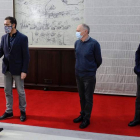 Mañueco recibe a los representantes de la patronal y los sindicatos. NACHO GALLEGO