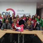 El Rodríguez Cleba, en las instalaciones del Círculo Empresarial Leonés. DL