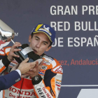 Márquez confía en revalidar una vez más el título. JOSÉ MANUEL VIDAL