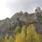 Paraje junto al Puente de Hierro donde irá la vía ferrata y el puente tibetano. CAMPOS