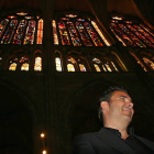 El organero Philipp Klais en la presentación del proyecto constructivo del órgano de la catedral de León