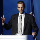 El presidente de la Uefa, Aleksander Ceferin. YANNIS KOLESIDIS