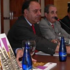 Jesús Sanz, Rafael Álvarez, Manuel Orellana y Juan Carlos Morán, durante la presentación.