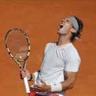 Nadal celebra su triunfo.