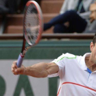 García López, en su partido ante Wawrinka.