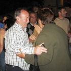Manuel Otero, la noche del domingo, tras saberse ganador.