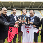 La Cultural prepara actividades para ambientar el partido ante el Barça B en el Reino. F. OTERO PERANDONES