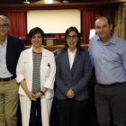 José María García Ruiz de Morales, Sara Calleja, Elena Seoane y Carlos Giménez Contreras. MARCIANO PÉREZ